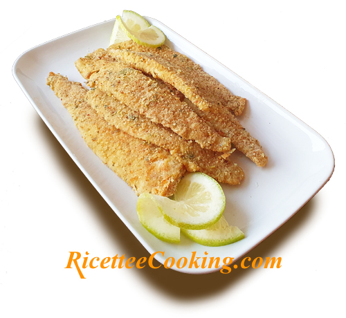 Cotolette di sogliola impanate al forno